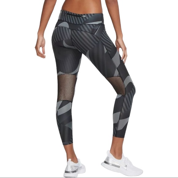 Nike Performance FAST TIGHT 7/8 RUNWAY Leggings PR RUNWAY Size M - Picture 2 of 16